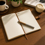 Personalized Leatherette Notebook with Custom Name Engraving | Premium A5 Journal Gift for Professionals, Students & Corporate Gifting - 5.8x8.3" | Love Craft Gifts™