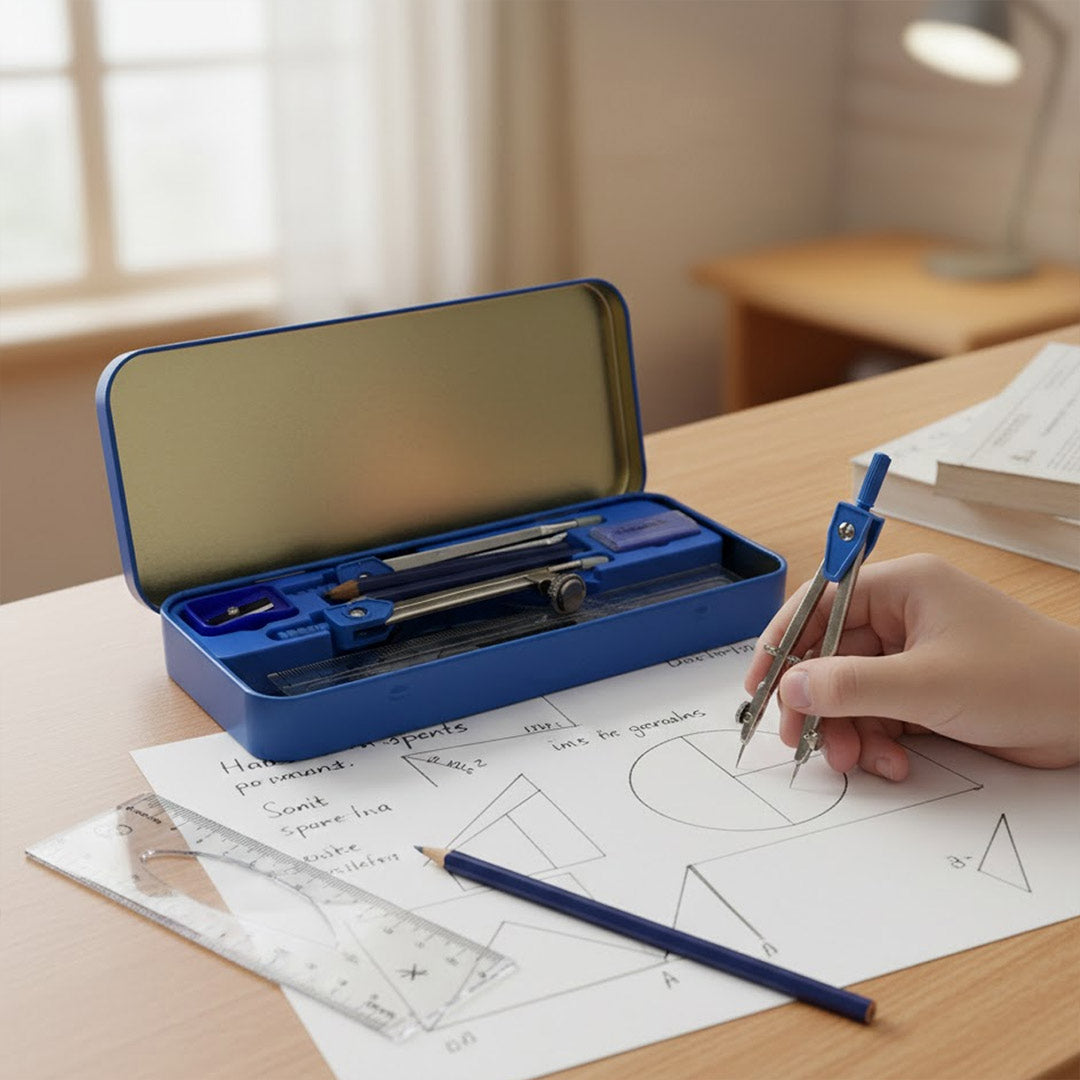 Face Geometry Box Personalized Classmate Victor Geometry Box with Name & Photo | Love ...