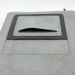 Personalized Grey Notebook with Pen Holder | Love Craft Gifts