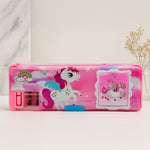 Unicorn-Themed Kids School Combo Set – Backpack, Bottle, Lunchbox & Stationery | Love Craft Gifts