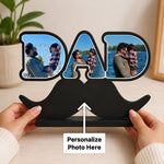 Personalized Dad Photo Frame 6.5x4" | Custom Father’s Day Table Top Gift | Love Craft Gifts™
