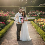 Radha & Sakhi Design Wall Frame – Multiple Sizes Available | Love Craft Gifts