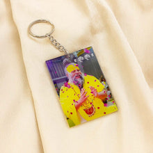 Premanand Maharaj Ji Rectangular Devotional Keychain