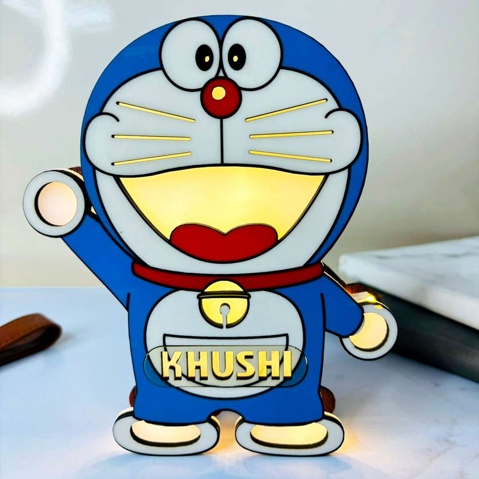 Doraemon Light Lamp- The Perfect Gift  | Love Craft Gifts