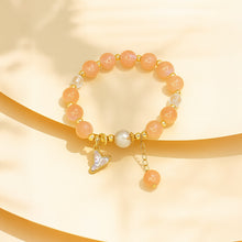 Orange Bead Bracelet Gift Box