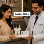 Personalized Dental Tooth Visiting Card Holder with Custom Name | Premium Desk Organizer Gift for Dentists & Doctors | Love Craft Gifts™