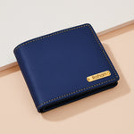 Personalized Leather Wallet with Name Plate | Love Craft Gifts