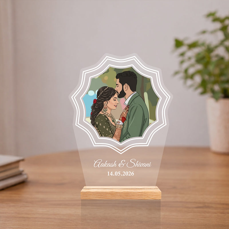 Personalized Spotify Song Photo Cushion Cover with Custom Name & Picture | Romantic Couple Gift for Anniversary, Birthday & Valentine’s Day - 12x12" | Love Craft Gifts™