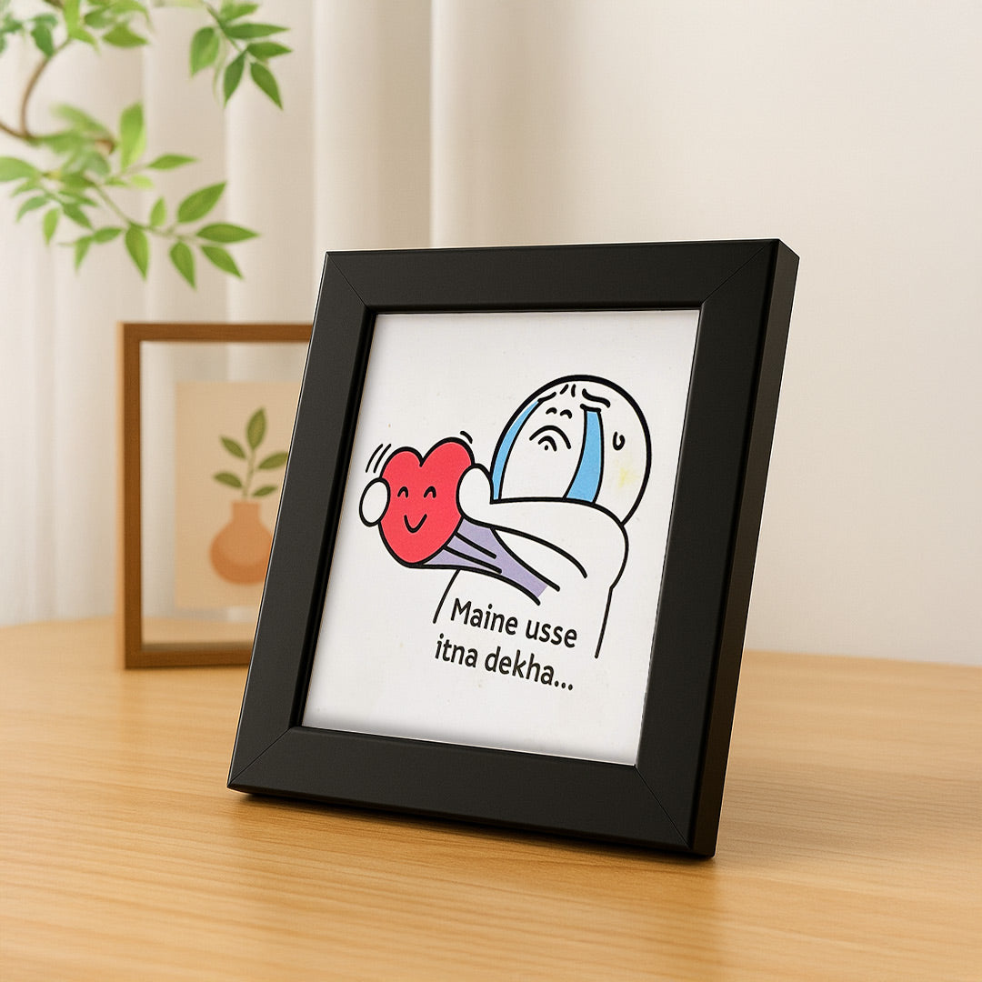 Meme Combo 4x4 Frame Set – Pack of 5 | Love Craft Gifts