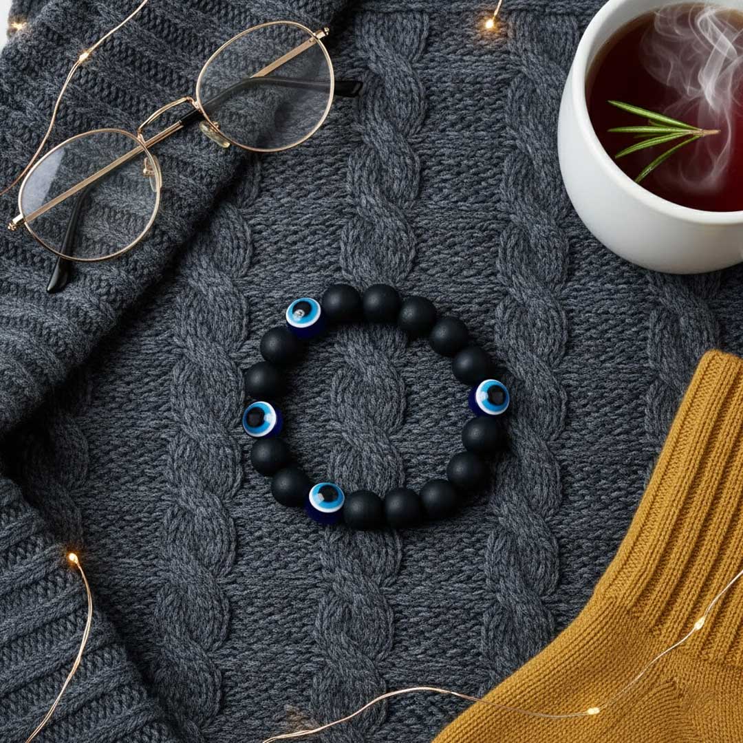 Evil Eye Bracelet – Protection from Negativity & Positive Energy Charm | Love Craft Gifts