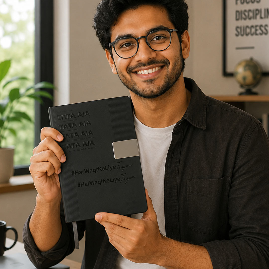 Personalized Executive Diary with Custom Text Engraving | Premium Hardbound Journal Gift for Professionals, Office Use & Corporate Gifting - A5 | Love Craft Gifts™