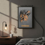 Personalized Eye Sketch LED Wall Frame with Warm Light Glow (8×12 Inch) | Love Craft Gifts