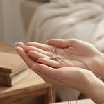 Bow Knot Pendant Necklace – Elegant Silver-Plated Jewelry for Women | Love Craft Gifts