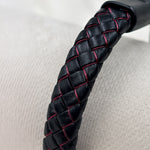 Personalized Braided Leather Bracelet for Men | Love Craft Gifts