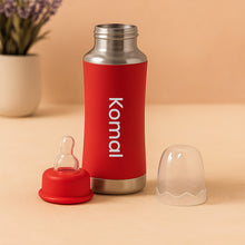 Red Personalized Baby Bottle – Custom Name