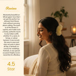 Premium Artificial Gajra Set (2 Pieces) with Long-Lasting Fragrance | Bridal & Festive Hair Accessory