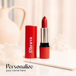 Personalized Matte Lipstick – 10 Custom Shades with Name Printed on Each Tube | Love Craft Gifts
