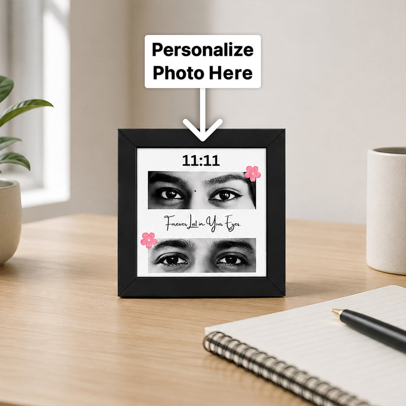 Forever Lost in Your Eyes Photo Frame | Love Craft Gifts™
