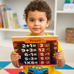 My Smart Maths Board – Personalized Kids Learning Board (10×10″) | Love Craft Gifts