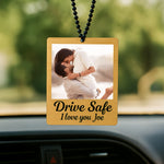 Drive Safe – Personalized Wooden Car Hanger | Love Craft Gifts