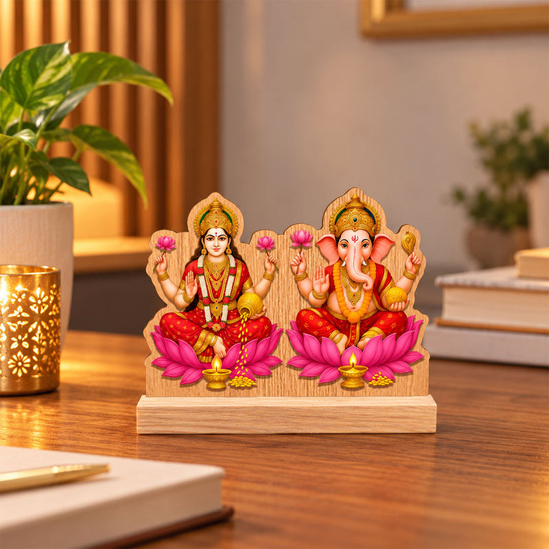 Goddess Lakshmi & Lord Ganesha Décor | Love Craft Gifts™