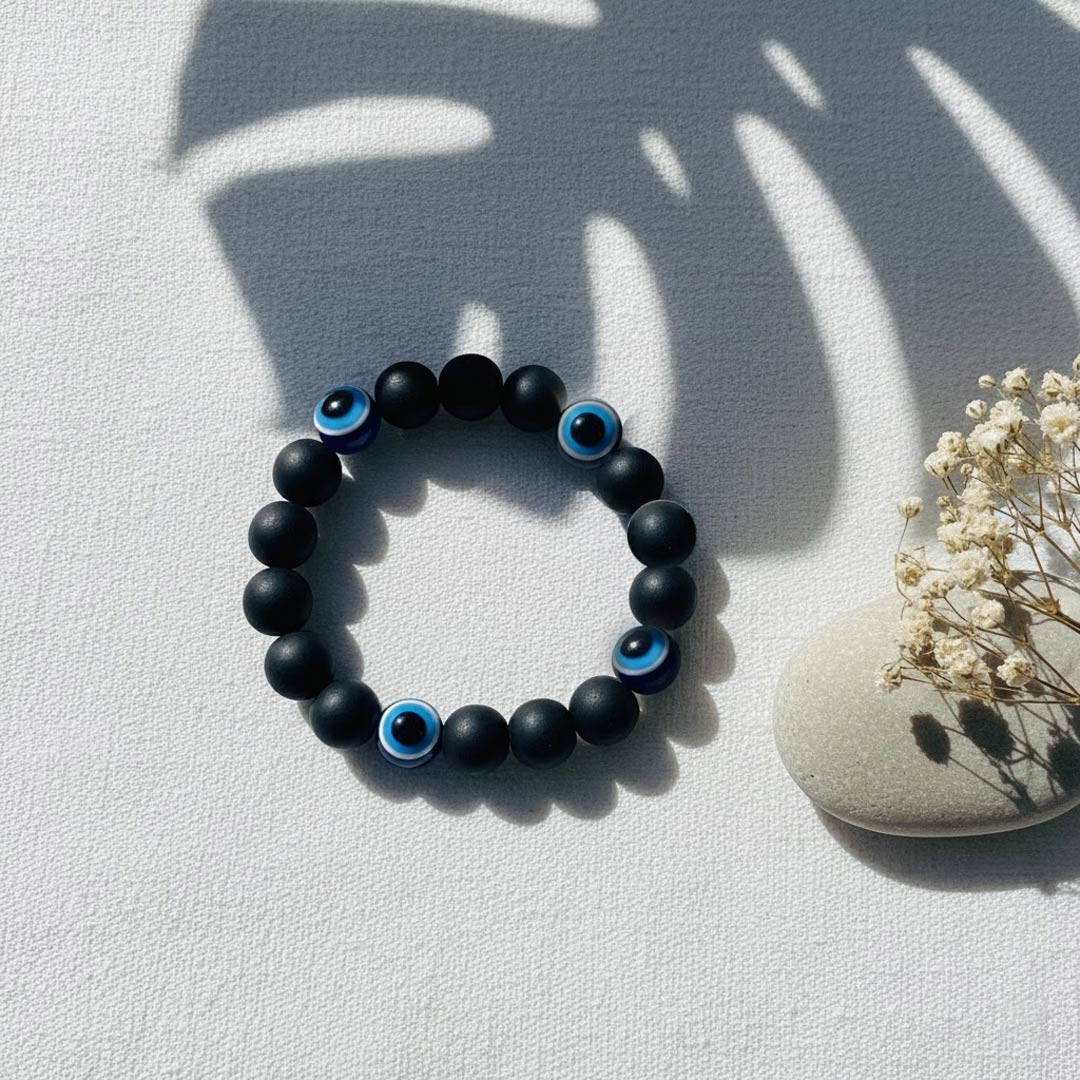 Evil Eye Bracelet – Protection from Negativity & Positive Energy Charm | Love Craft Gifts