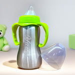 Green Stainless Steel Sipper Bottle | Love Craft Gifts