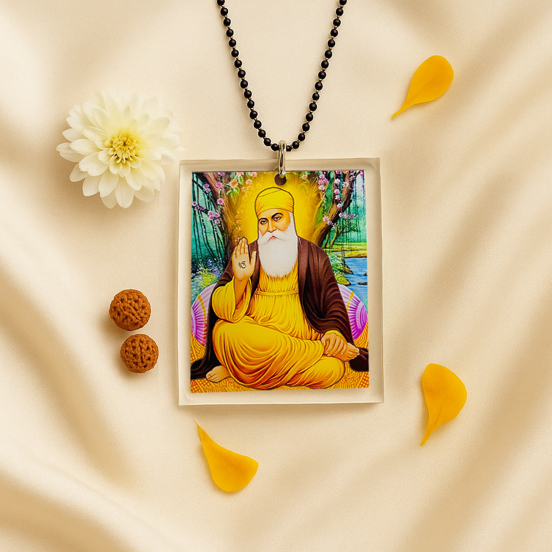 Guru Nanak Dev Ji Car Hanger – 2×3" | Love Craft Gift
