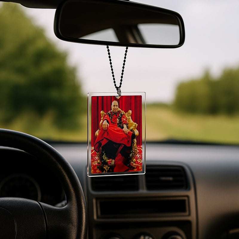 Guru Nirmal Ji Car Hanger – 2×3" | Love Craft Gifts