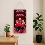 Guruji (Nirmal Singh Maharaj) Om Namah Shivay Mantra Spiritual Wooden Wall Hanging – 9×18 inch | Divine Wall Décor | Love Craft Gifts