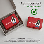 Red Customized Jewelry Travel Case with Name & Cartoon | Love Craft Gifts