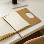 Personalized Beige Handle Notebook | Love Craft Gifts
