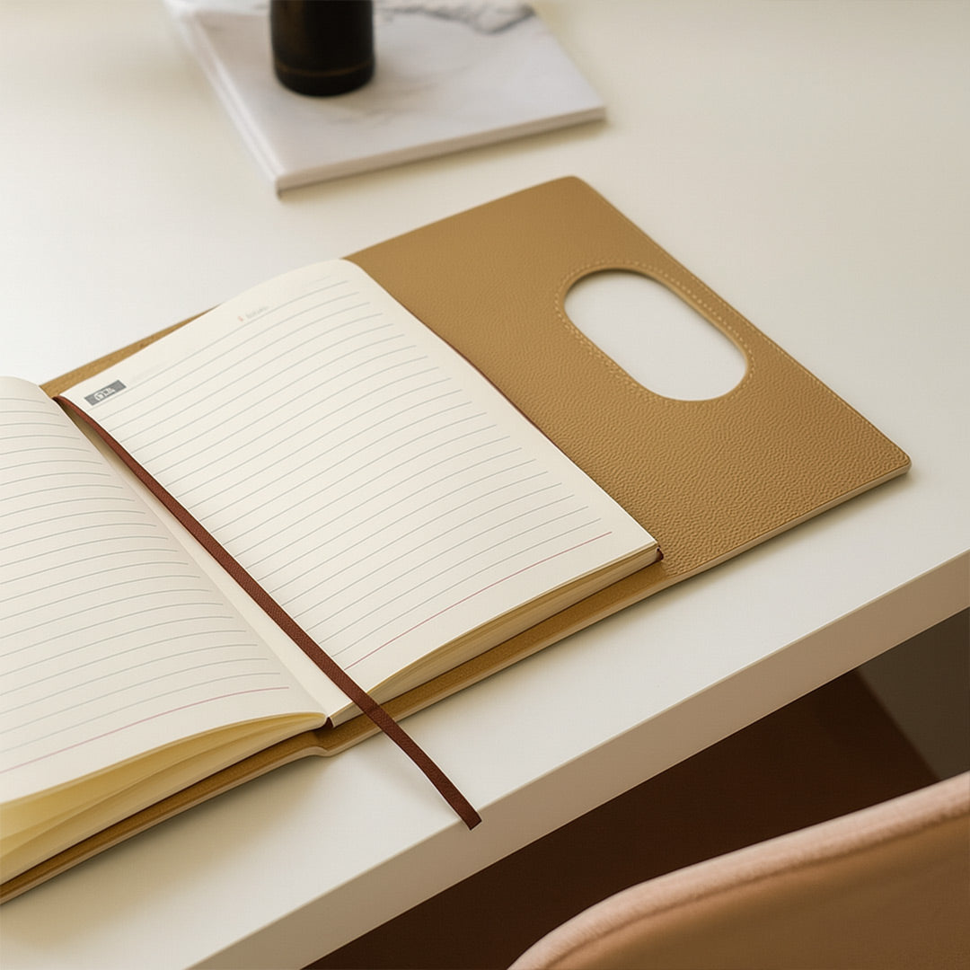 Personalized Beige Handle Notebook | Love Craft Gifts
