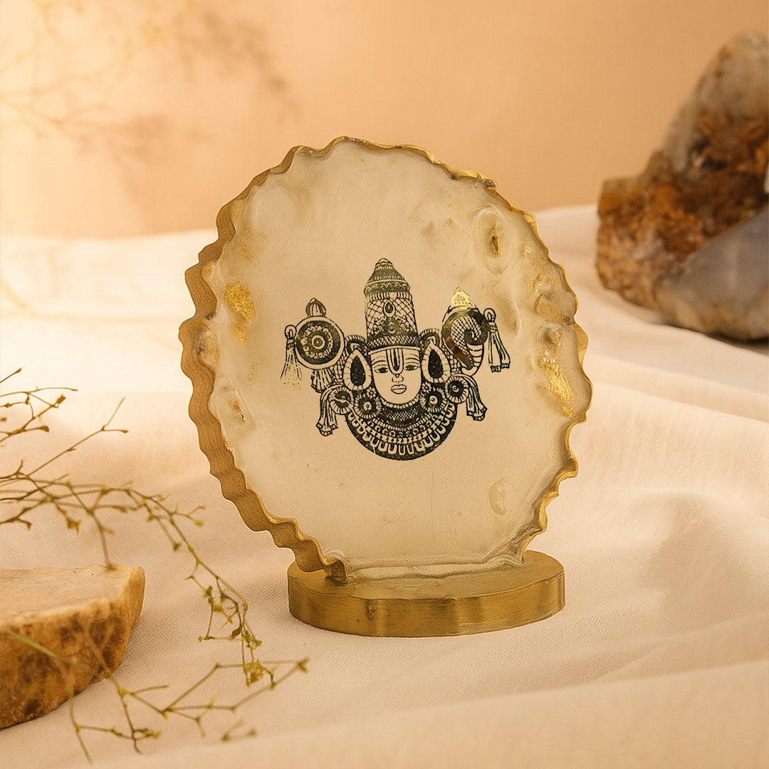 Resin Lord Venkateswara Frame | Love Craft Gifts