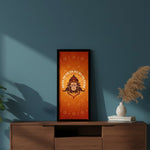 Hanuman Chhavi Wall Frame with Ram Mantra (18×8 Inch) | Love Craft Gifts