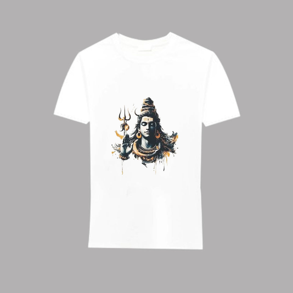 Har Har Mahadev Printed T-Shirt | Love Craft GIftsHar Har Mahadev Printed T-Shirt | Love Craft GIfts