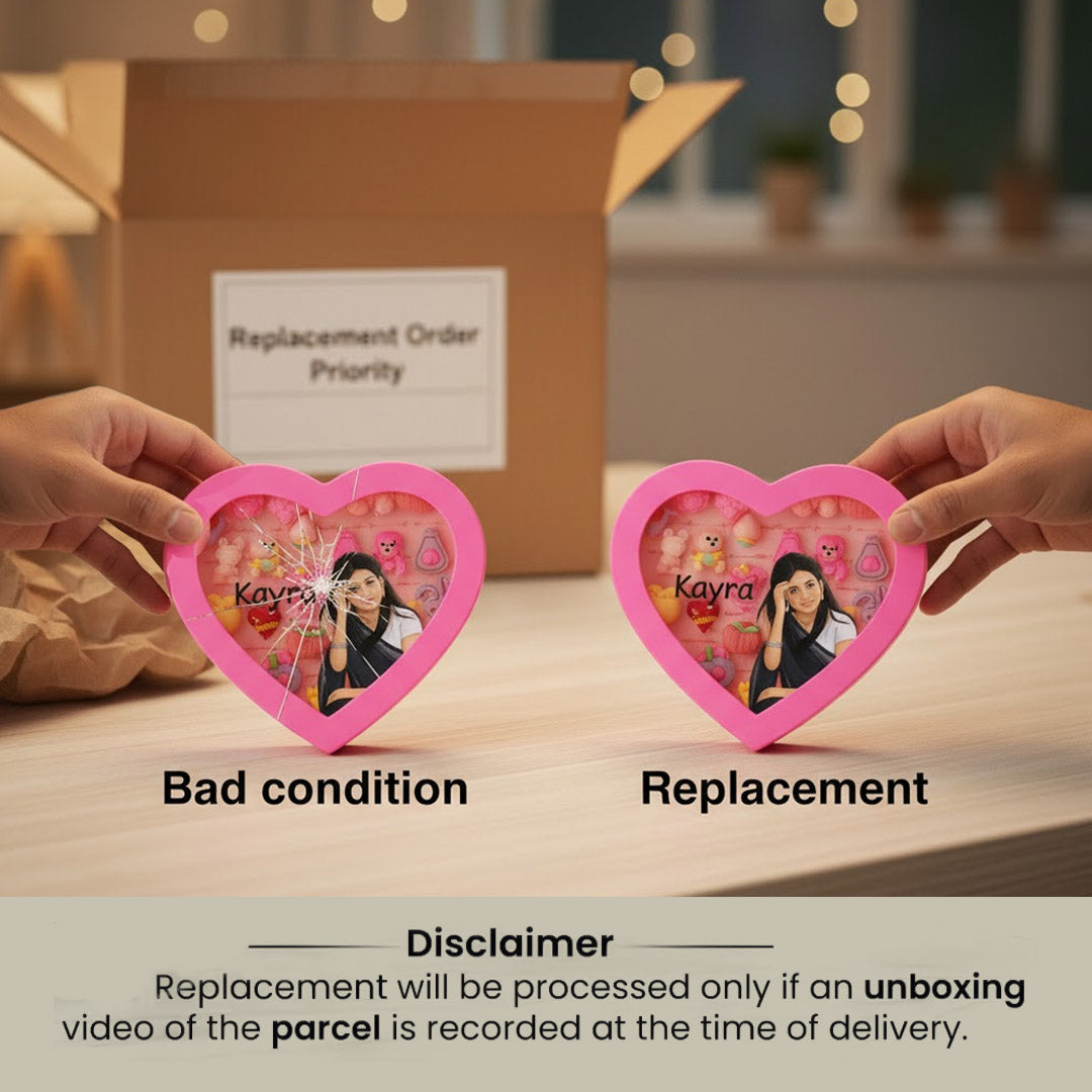 Personalized Heart Ring Box with Name & Image | Love Craft Gifts