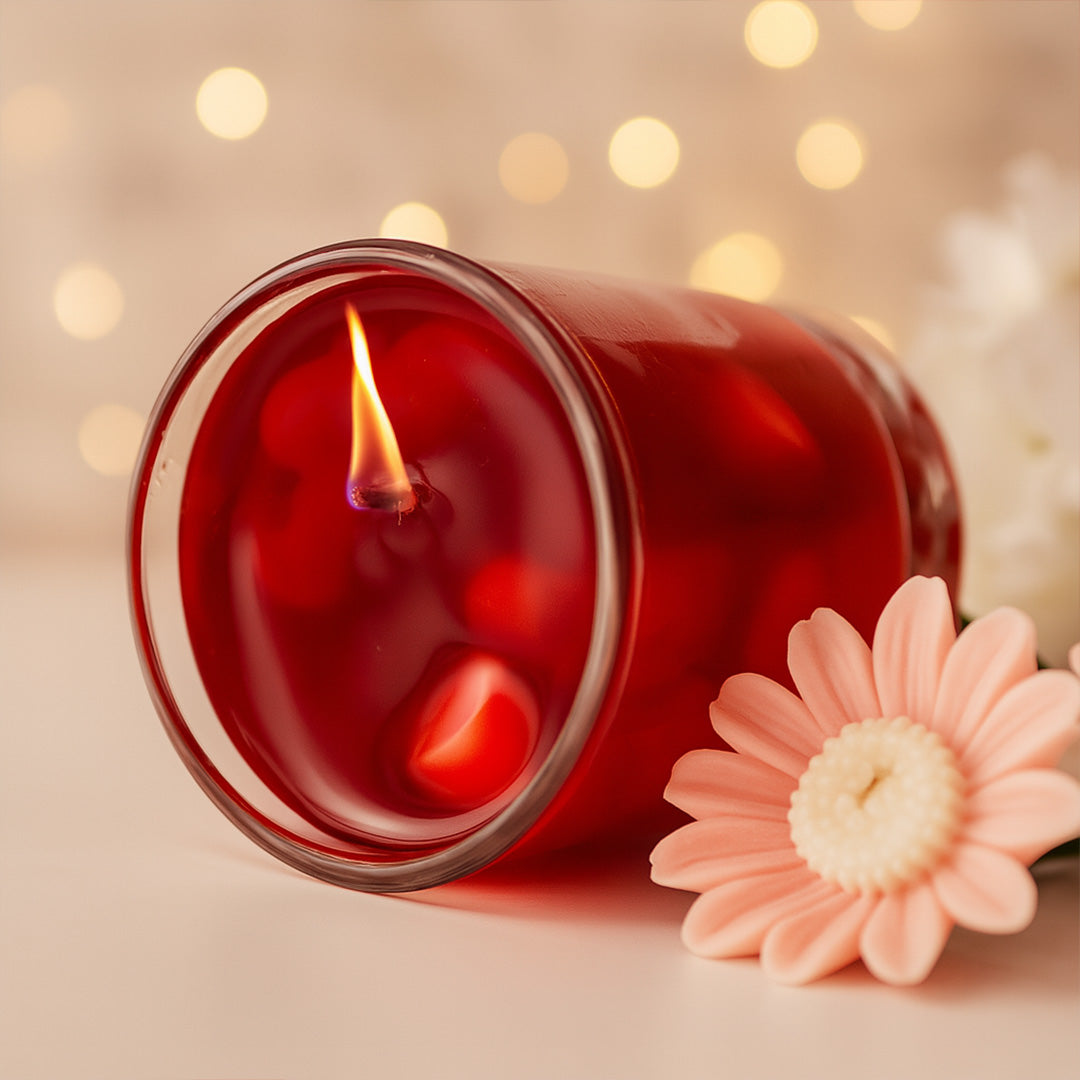 Glass Jar Gel Wax Candle | Love Craft Gifts