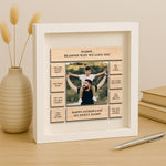 Personalized Wooden Father's Day Frame – Reasons Why We Love You | Love Craft Gifts