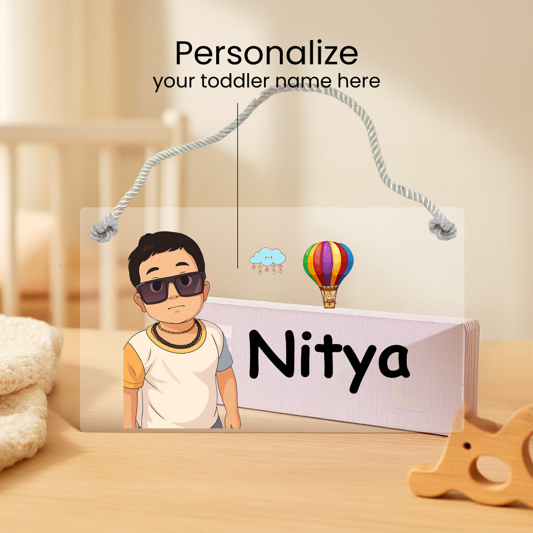 Personalized Himalaya Baby Care Gift Hamper with Name Tag | Complete Newborn Essentials Box | Love Craft Gifts
