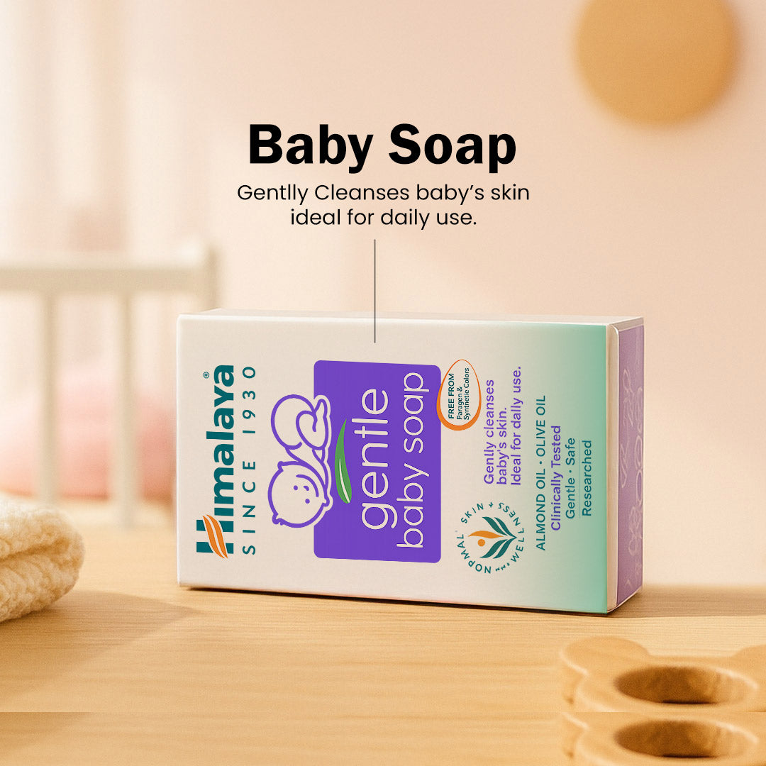 Customized Himalaya Baby Care Gift Box with Name Tag | Personalized Newborn Gift Set | Love Craft Gifts