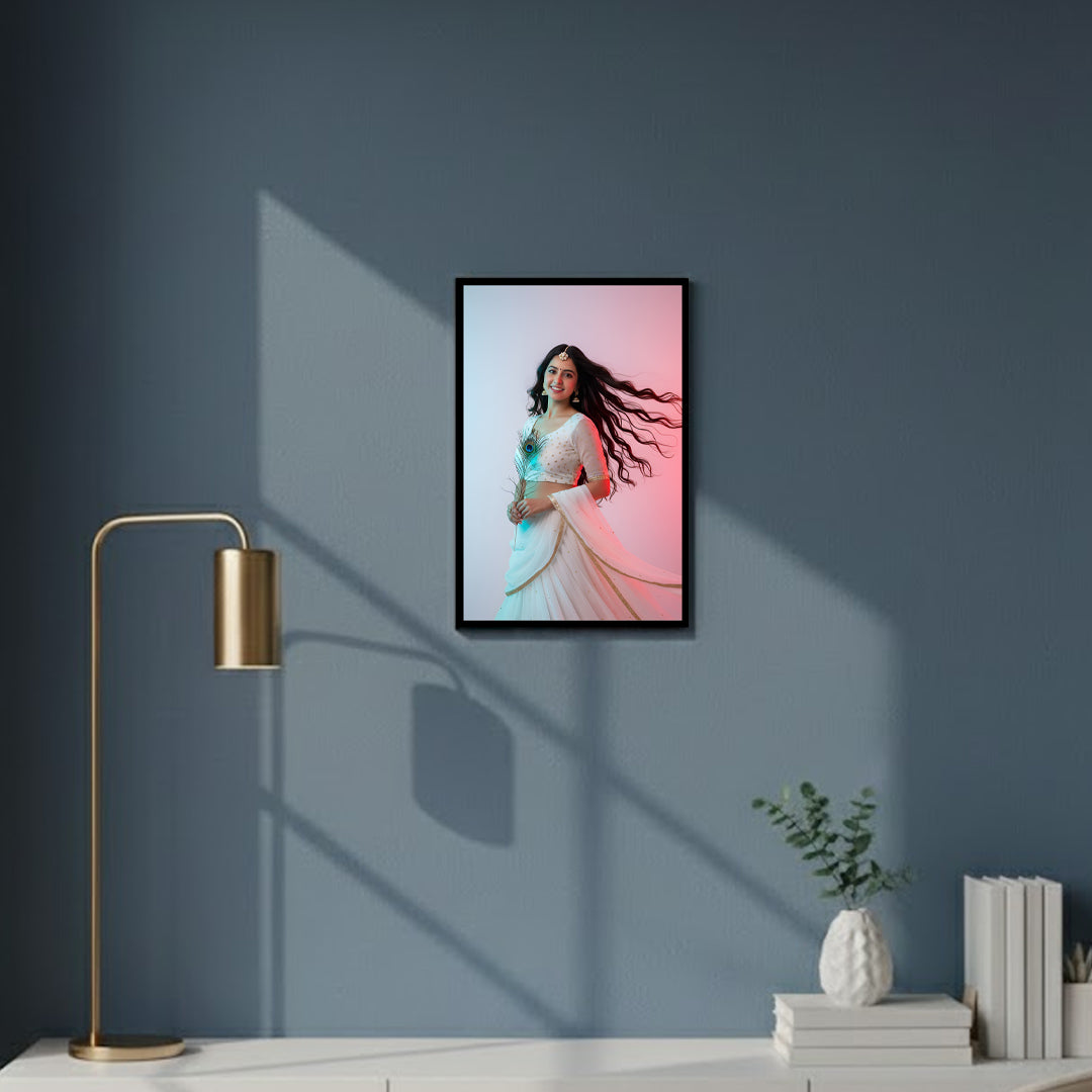 Radha & Sakhi Design Wall Frame – Multiple Sizes Available | Love Craft Gifts