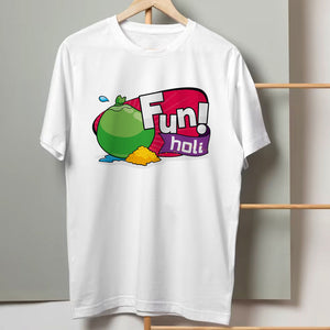 Holi Special Custom T-shirts | Love Craft Gifts