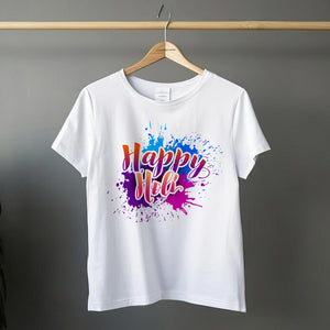 Holi Special Custom T-shirts | Love Craft Gifts