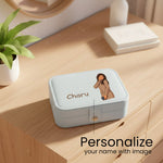 Customized Jewellery Box Bouquet – With Name & Illustrated Photo | Love Craft Gifts