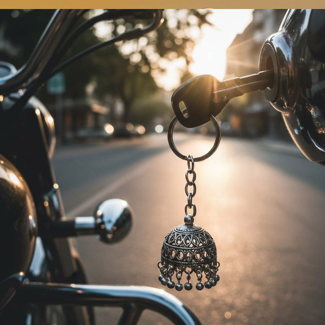 Trending Jhumka Keychain – Viral Instagram Style | Perfect for Gifting