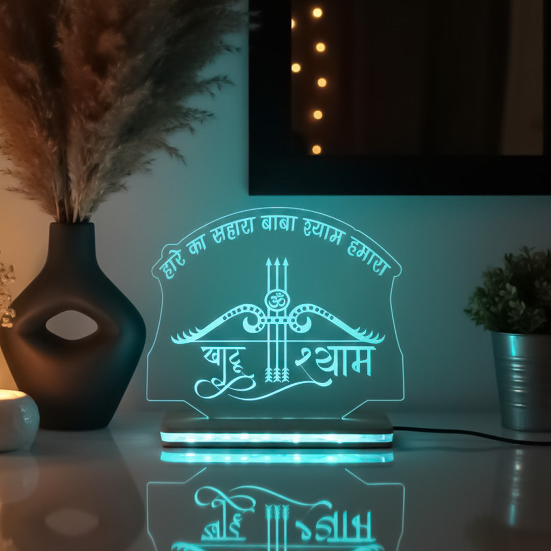 Khatu Shyam Ji Car Dashboard LED Lamp | Car Dashboard Lamp | Love Craft Gifts