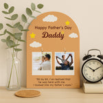 Father’s Day Wooden Clip Frame – “Daddy” Quote Design | Love Craft Gifts