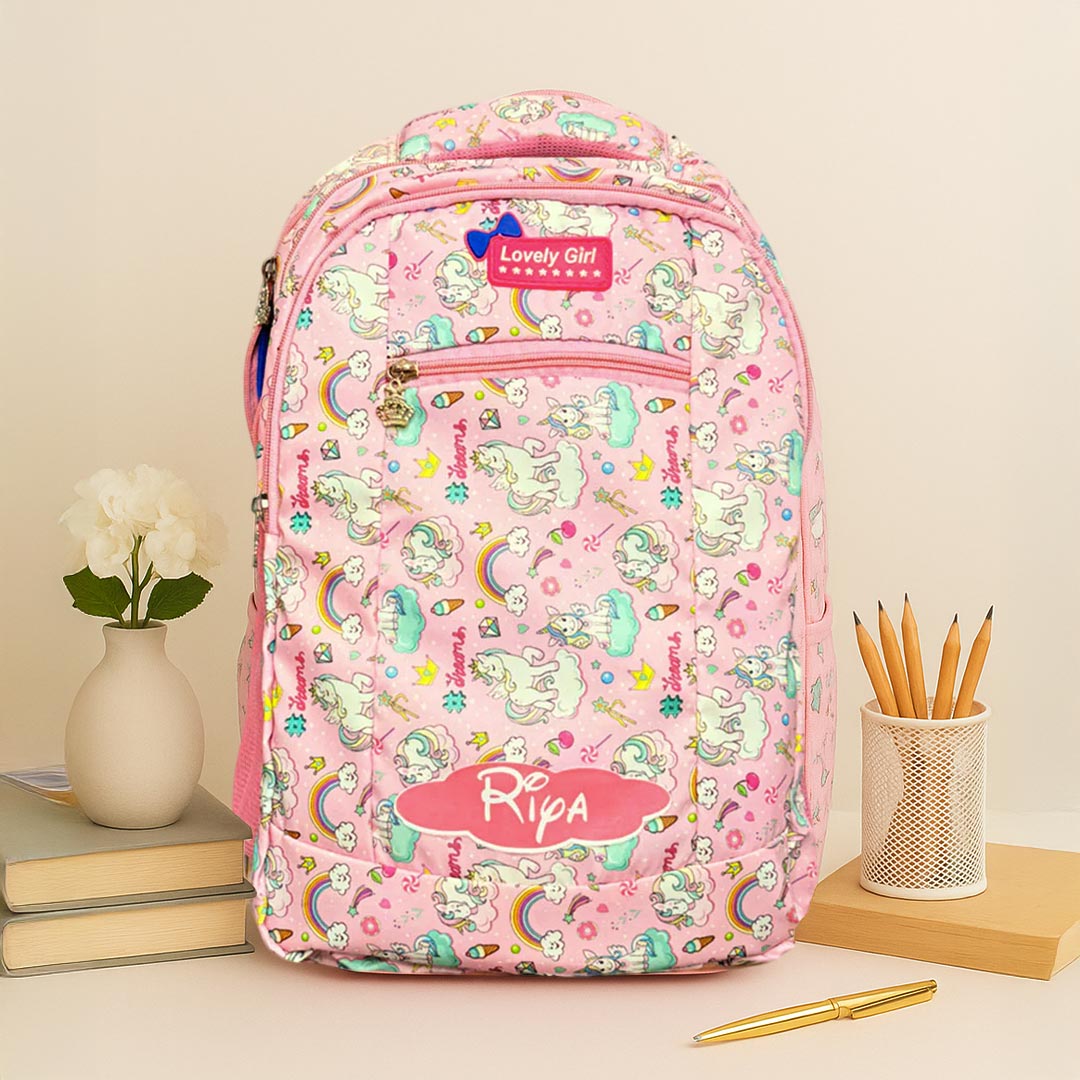 Personalized Unicorn School Combo Set for Girls | Love Craft Gifts