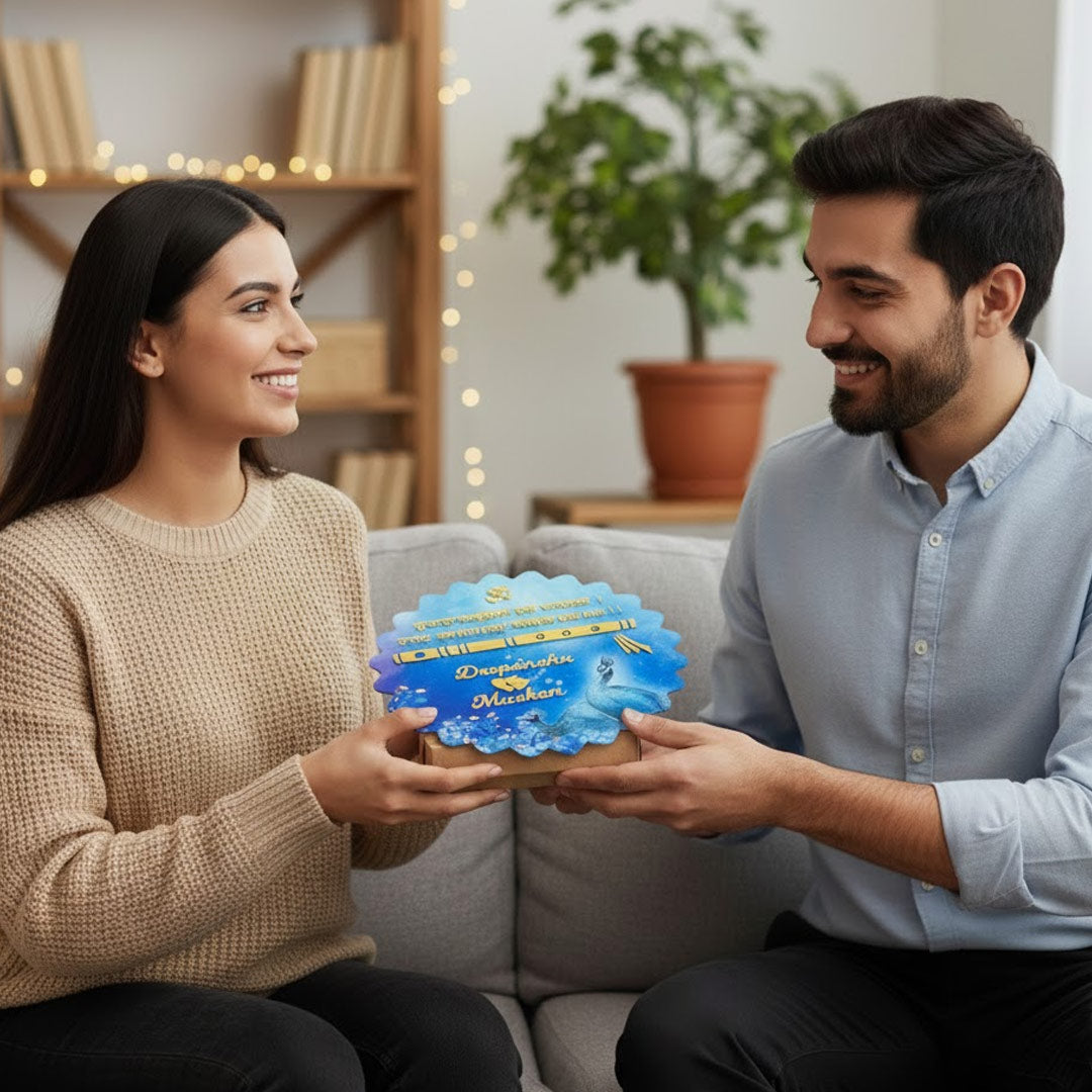 Personalized Krishna Name Plate | Love Craft Gifts